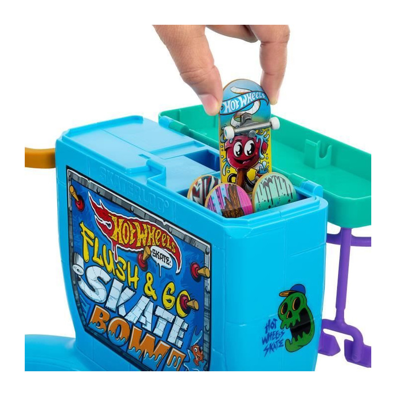 Hot Wheels Skate - Flush the Chase - Fingerboard HXL16 Set