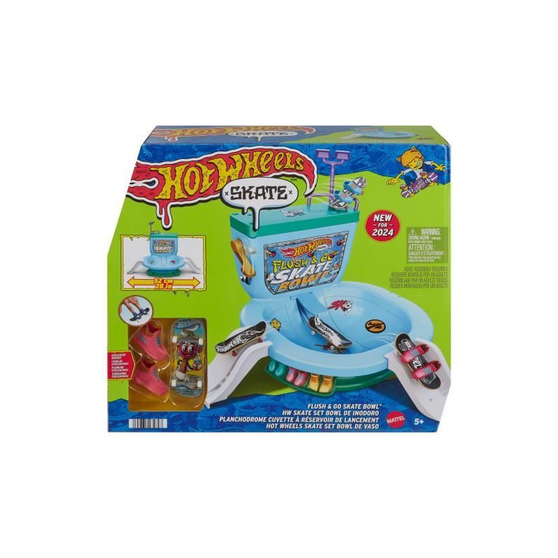Hot Wheels Skate - Flush the Chase - Fingerboard HXL16 Set