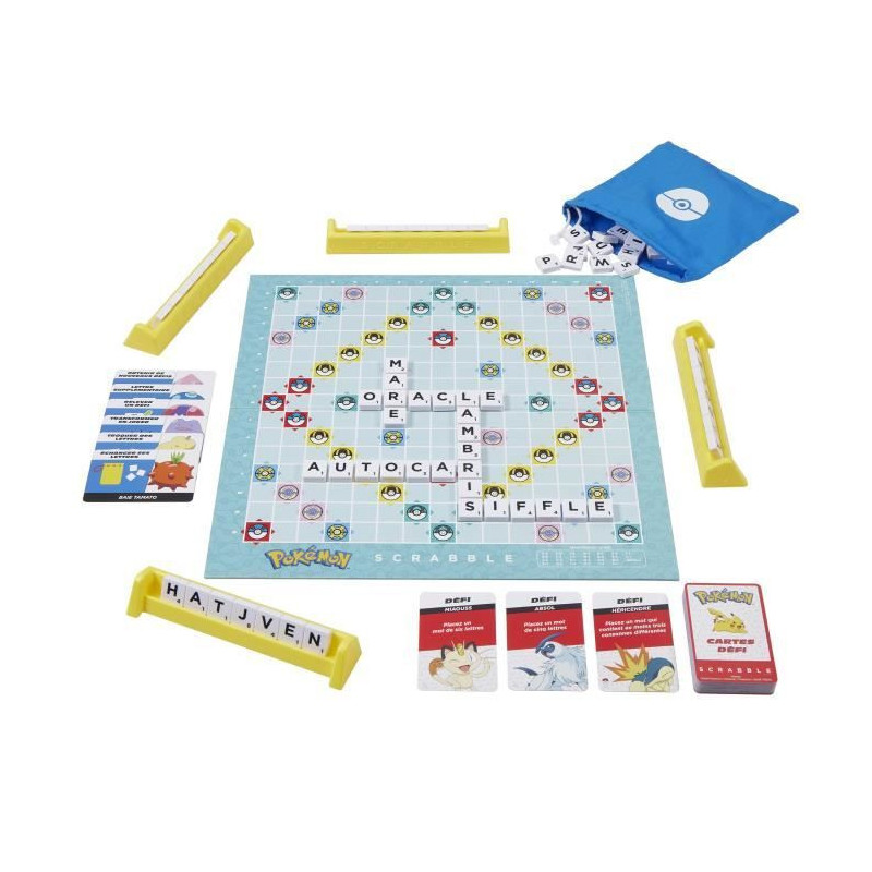 Pokémon Scrabble - Family Board Game with 2 Game Modes HXT27
