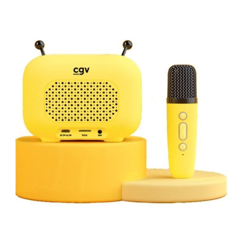 Karaoke kit / Bluetooth speaker and wireless microphone - CGV - MAYA,
