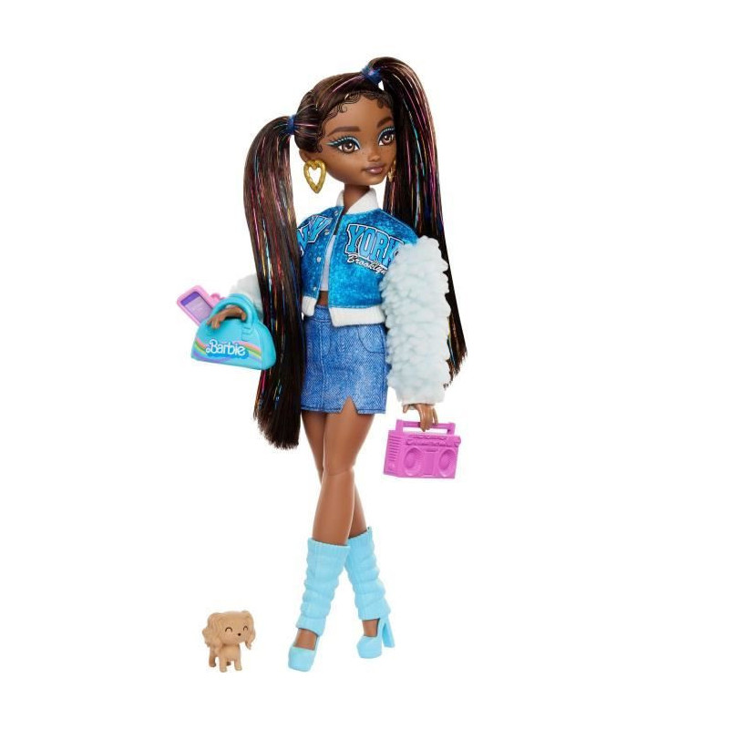 BARBIE Dream Team "Brooklyn" - Doll and 8 accessories - Barbie - HYC22