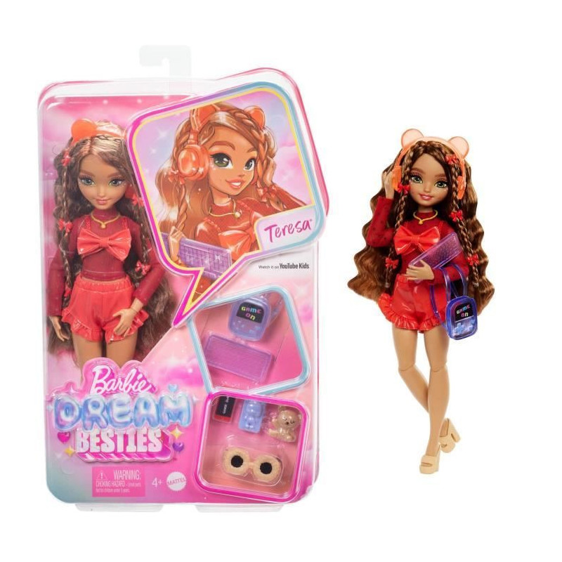 BARBIE Dream Team Teresa-Doll and Accessories - Barbie - HYC23