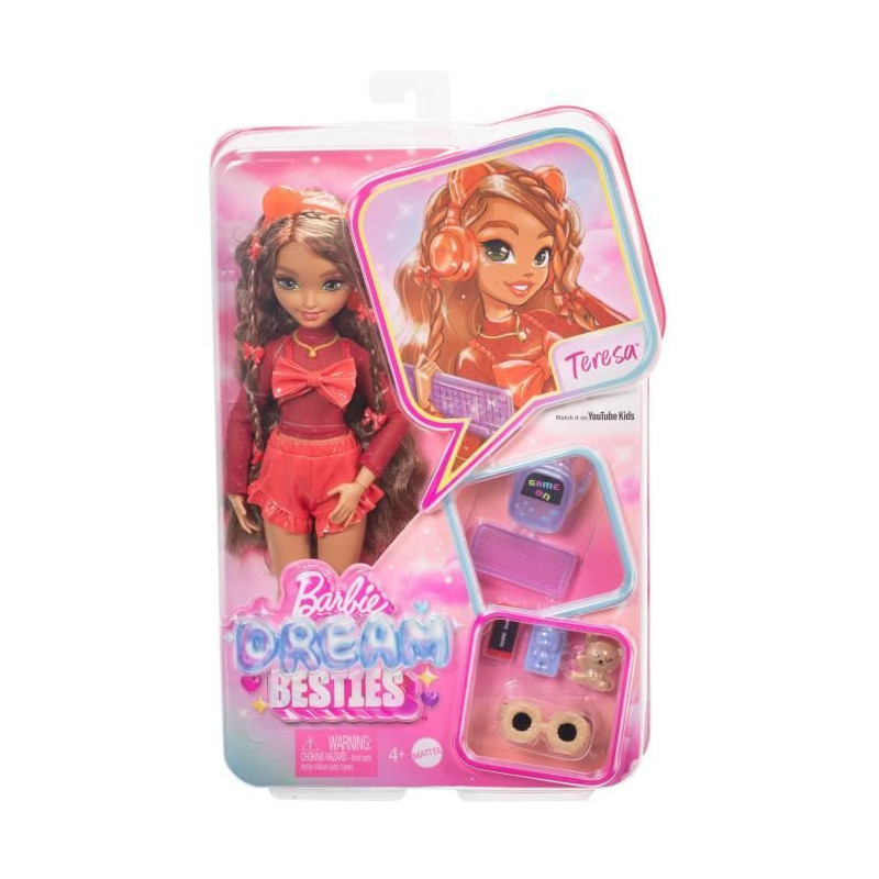 BARBIE Dream Team Teresa-Doll and Accessories - Barbie - HYC23