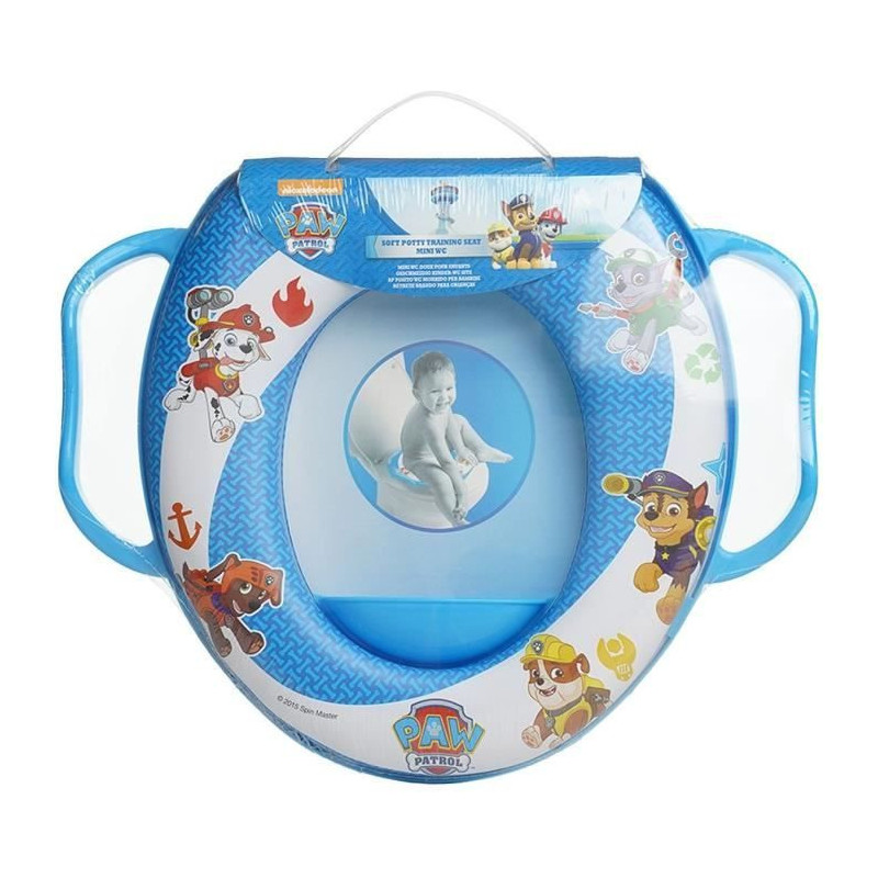 COMFORT TOILET REDUCER WITH HANDLES PAW PATROL