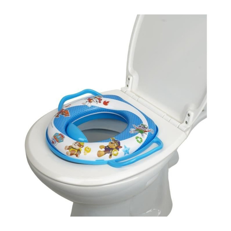 COMFORT TOILET REDUCER WITH HANDLES PAW PATROL