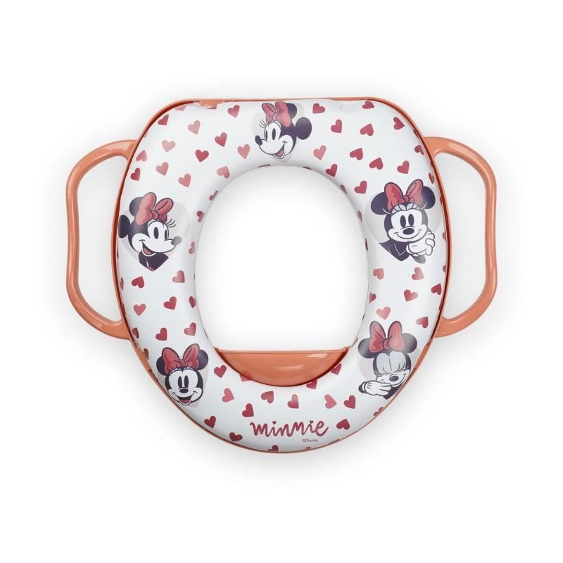 COMFORT TOILET REDUCER WITH MINNIE HANDLES