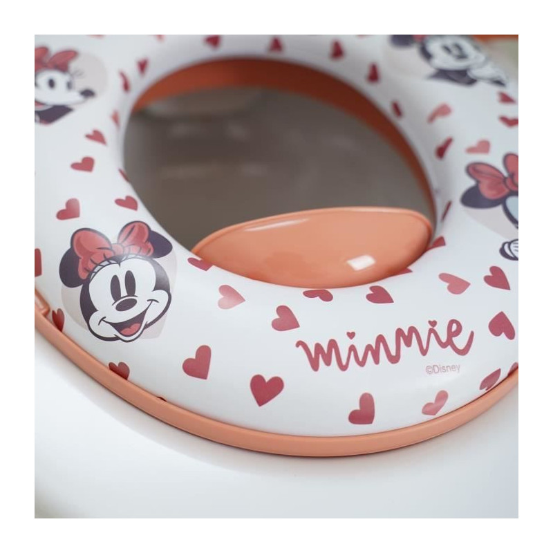 COMFORT TOILET REDUCER WITH MINNIE HANDLES