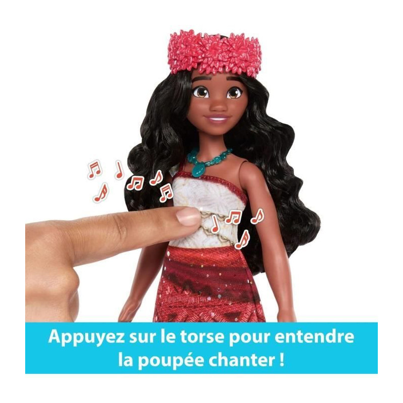 Vaiana 2 Doll Mattel Disney Princess Singing Doll JBT62