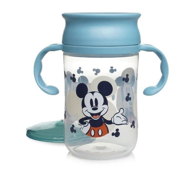 360 DEGREE TRAINING CUP - 360 training cup with lid MICKEY