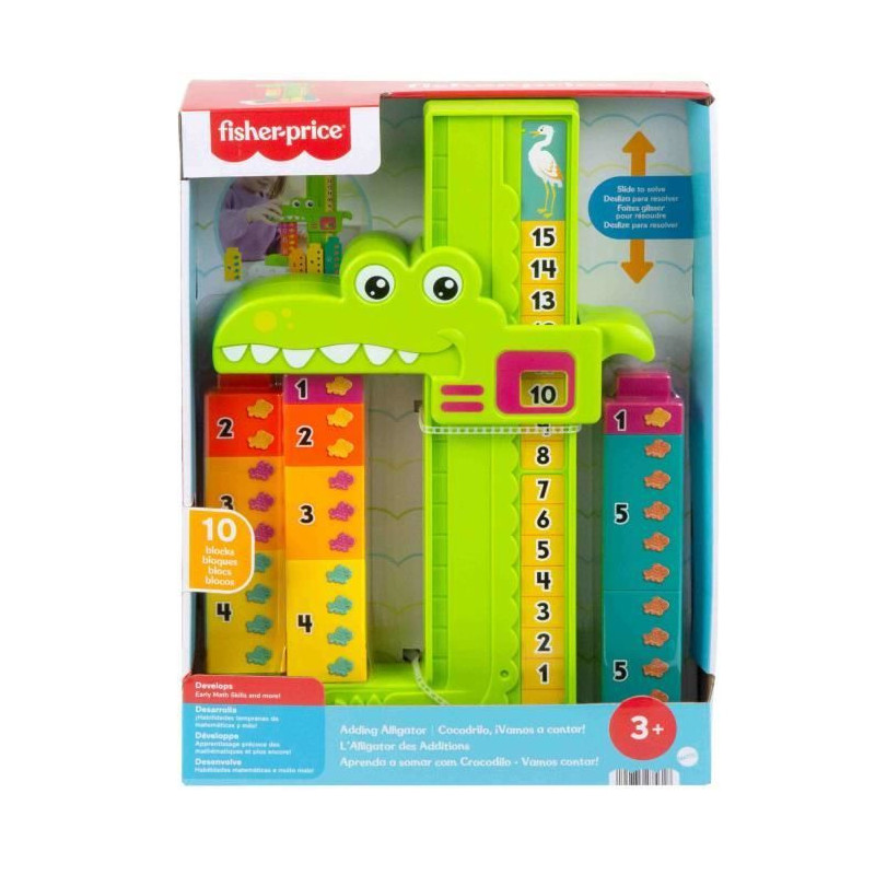 Fisher-Price-The Alligator Additions-Learning Toy JCT13