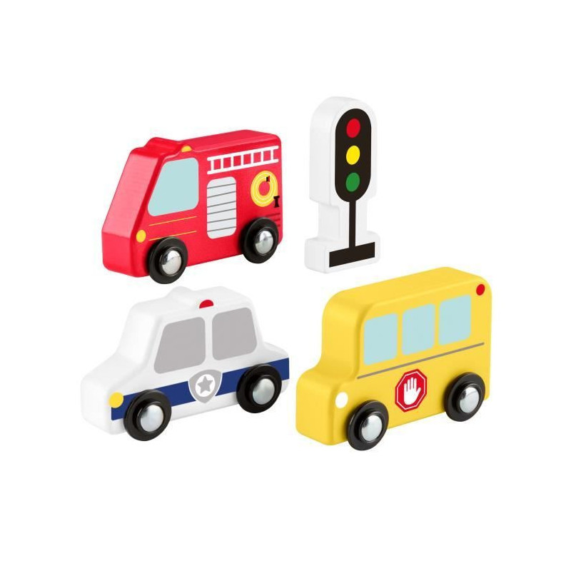 FISHER-PRICE Asst push vehicles pack 5 - JCY32
