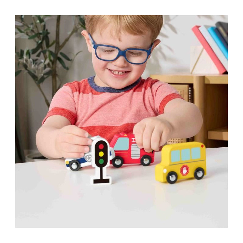 FISHER-PRICE Asst push vehicles pack 5 - JCY32