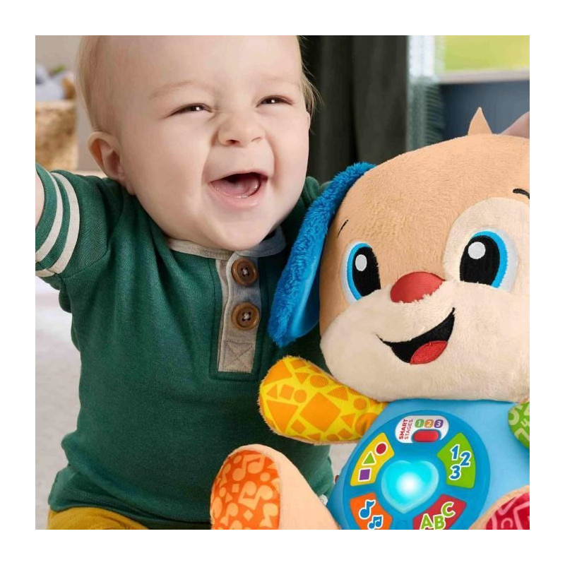 Fisher-Price-Laugh and Learn-Puppy Progressive Awakening-Musical Plush
