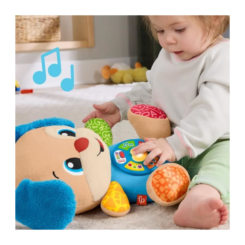 Fisher-Price-Laugh and Learn-Puppy Progressive Awakening-Musical Plush