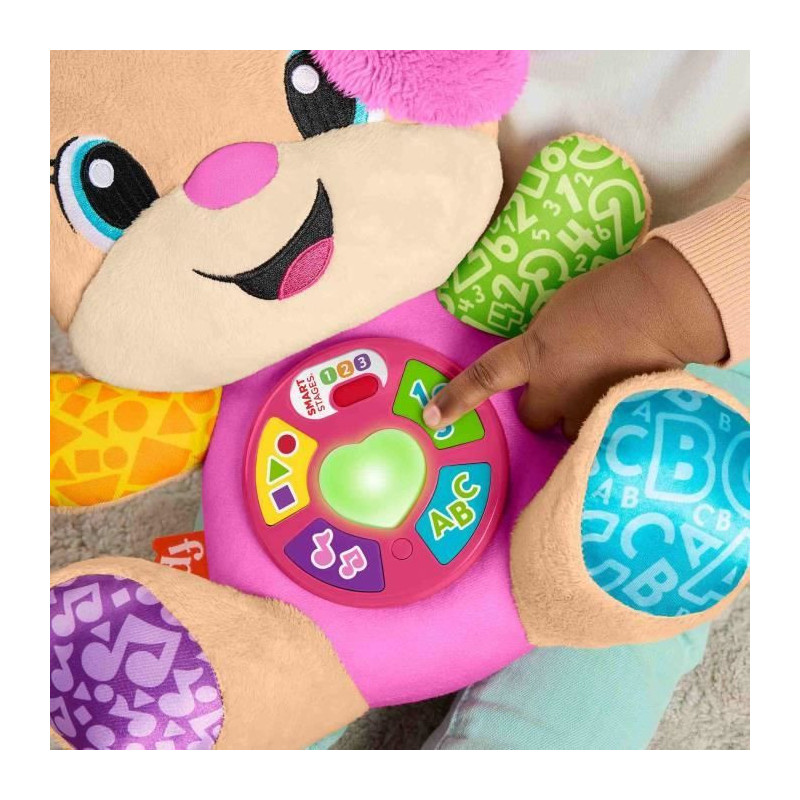 Fisher-Price-Laugh and Learn-Sis Progressive Awakening-Musical Plush J