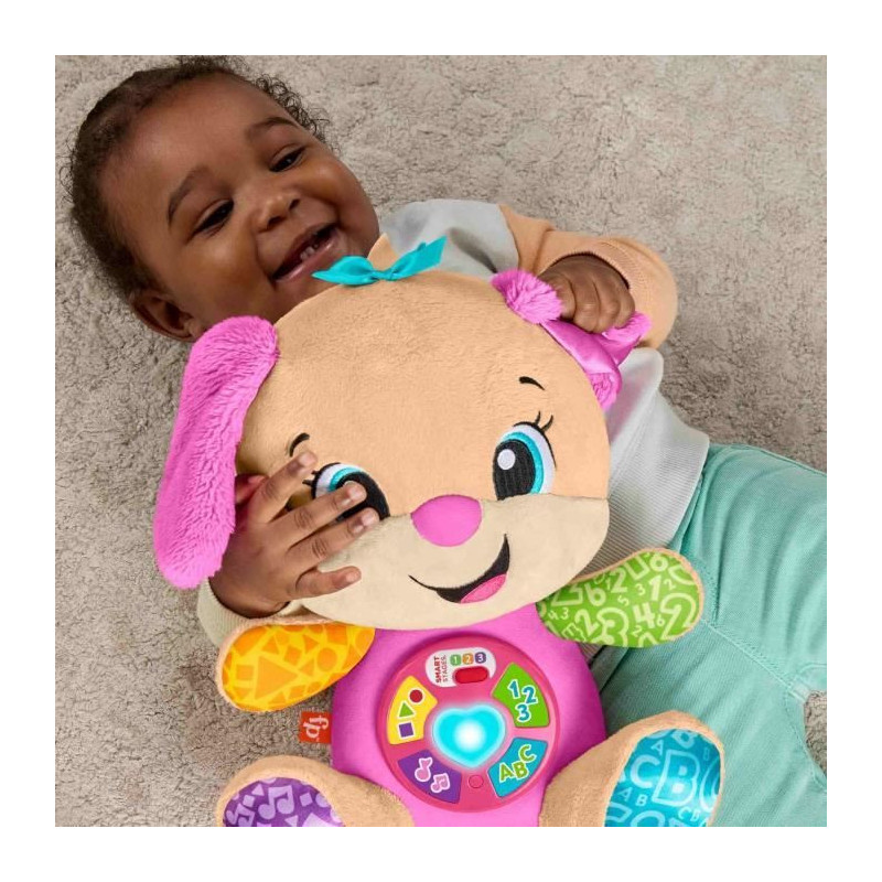 Fisher-Price-Laugh and Learn-Sis Progressive Awakening-Musical Plush J
