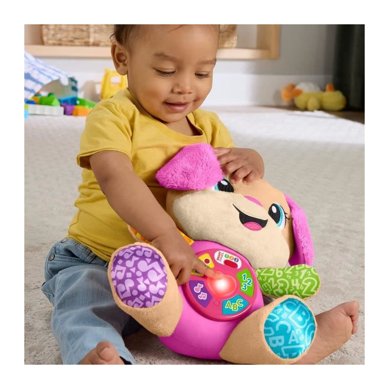 Fisher-Price-Laugh and Learn-Sis Progressive Awakening-Musical Plush J