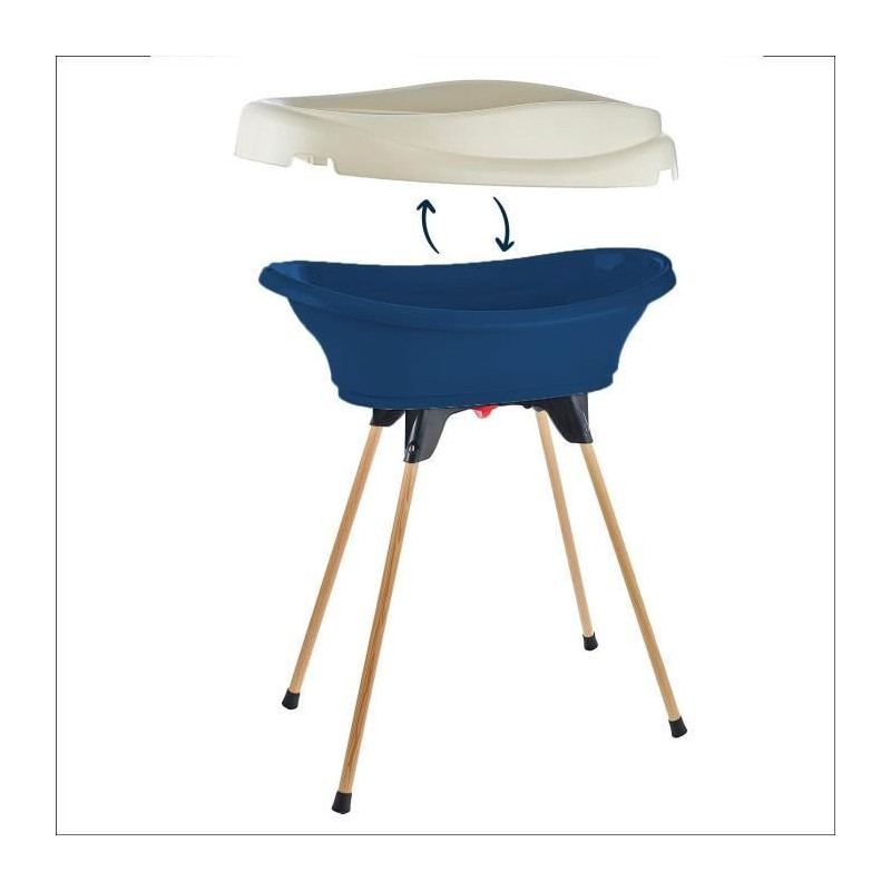 THERMOBABY Changing table pack Bathtub and VASCO stand - Ocean Blue