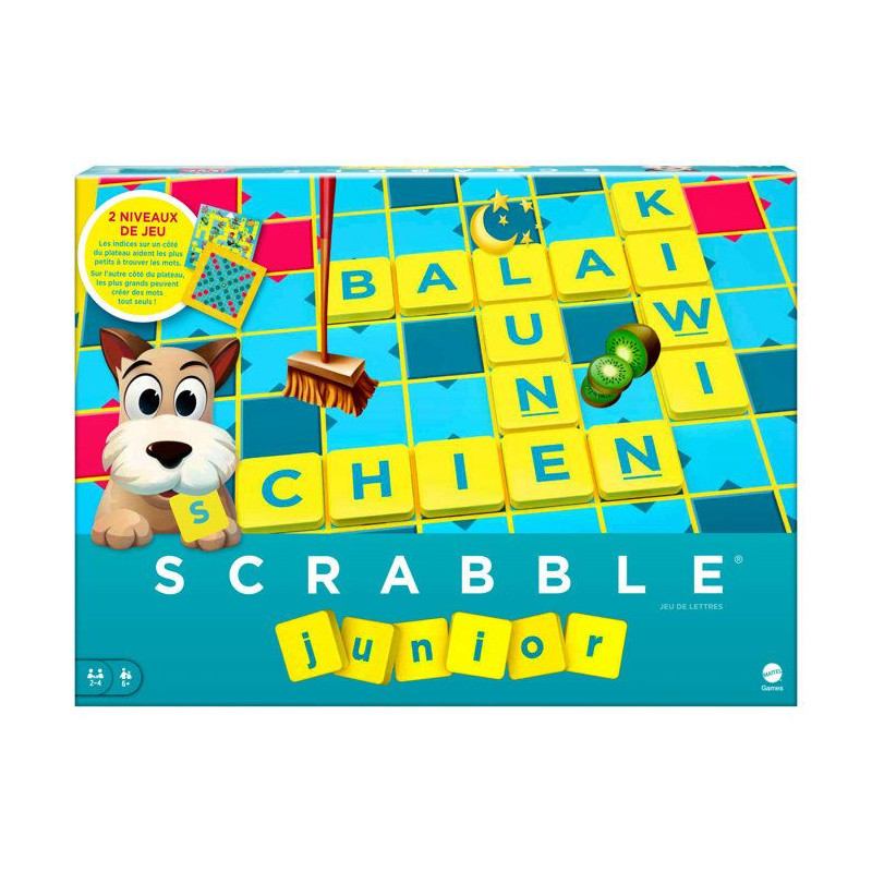 SCRABBLE - Scrabble Junior - Board Game - Help with learning to read a