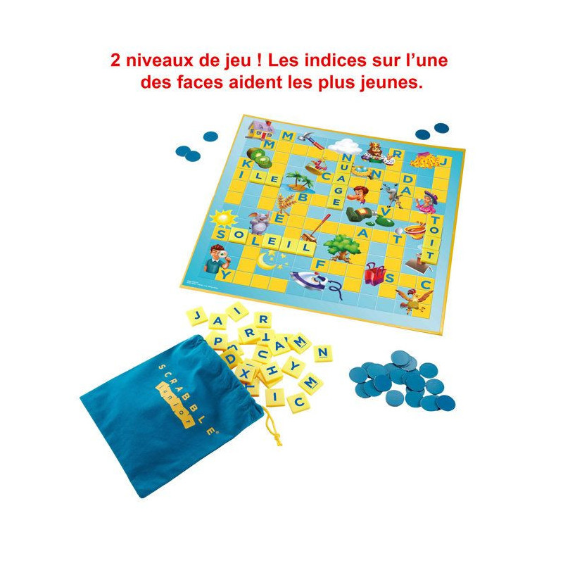 SCRABBLE - Scrabble Junior - Board Game - Help with learning to read a