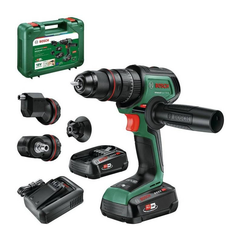 Bosch Home and Garden AdvancedImpact 18V-80 QuickSnap -Cordless impact