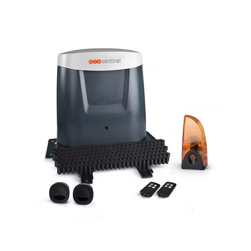 24V Crémailleres engine for sliding gate 5m - 500 kg - OpenGate 3 - S