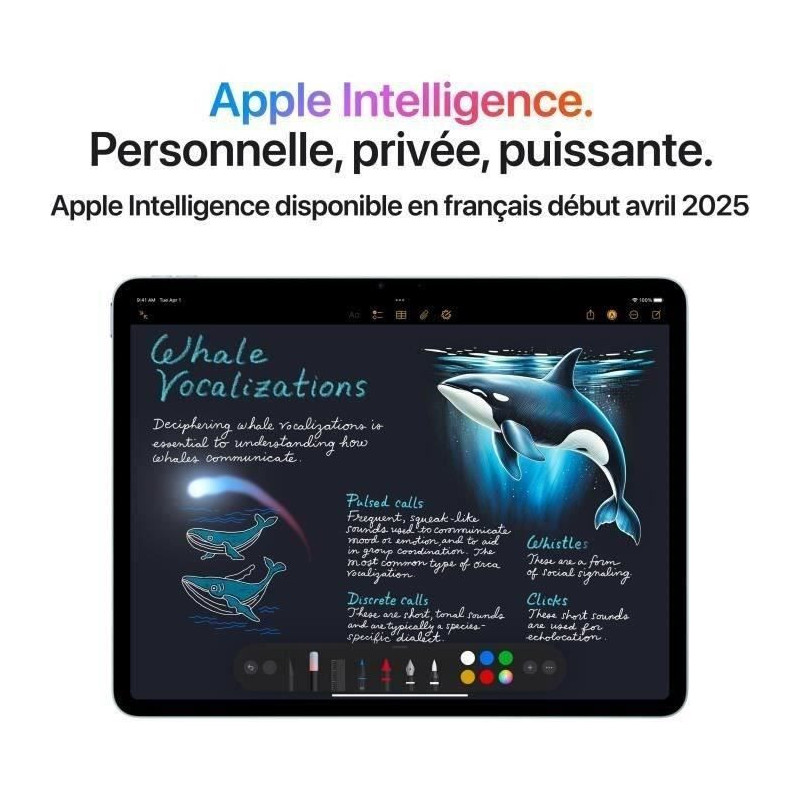 APPLE - iPad Air M3 (2025) - 13 - Wi-Fi - 1TB - Purple