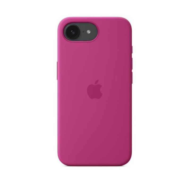 APPLE - iPhone 16E - Silicone Case - Fuchsia