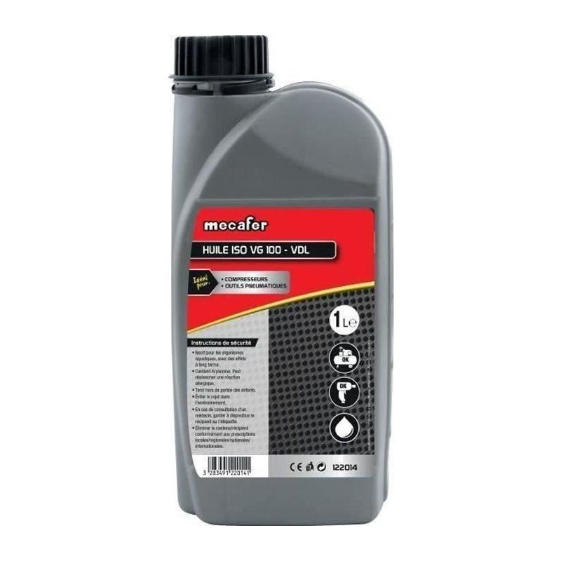 MECAFER 122014 Oil for compressor - 1l