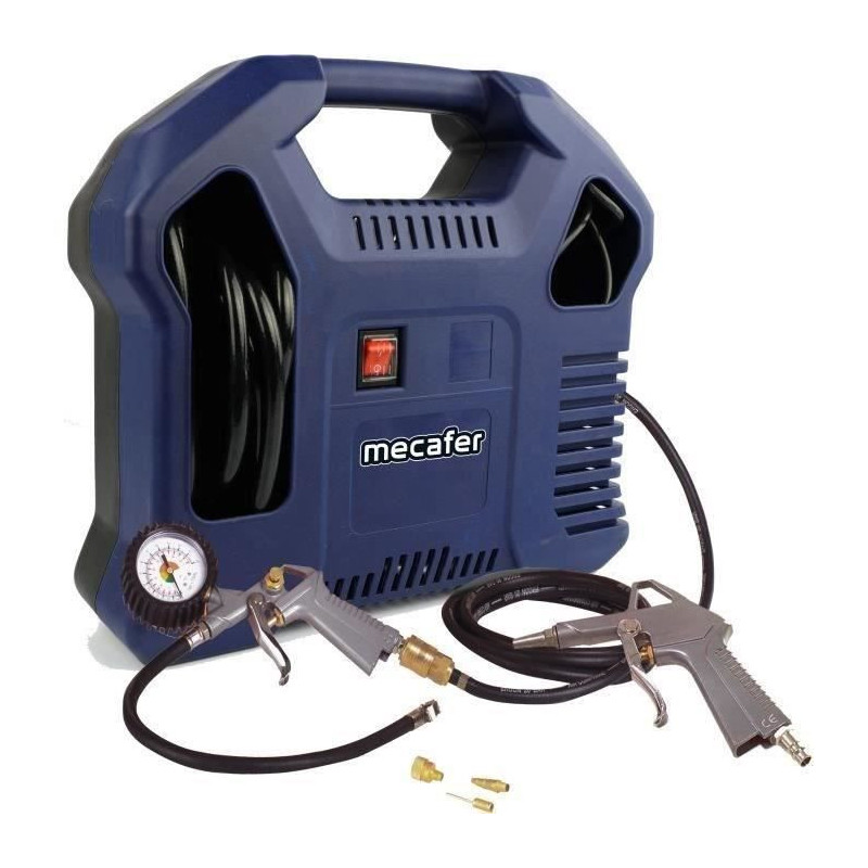 Compressor without tank - MECAFER - 425792 - Blue - 1.5 HP - 8 bars