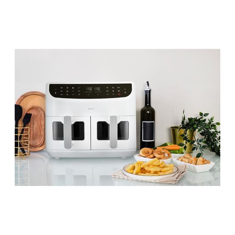Hot Air Fryer - MEDION - P20 XXL Twin - 2600 W - 2 baskets - 9 program