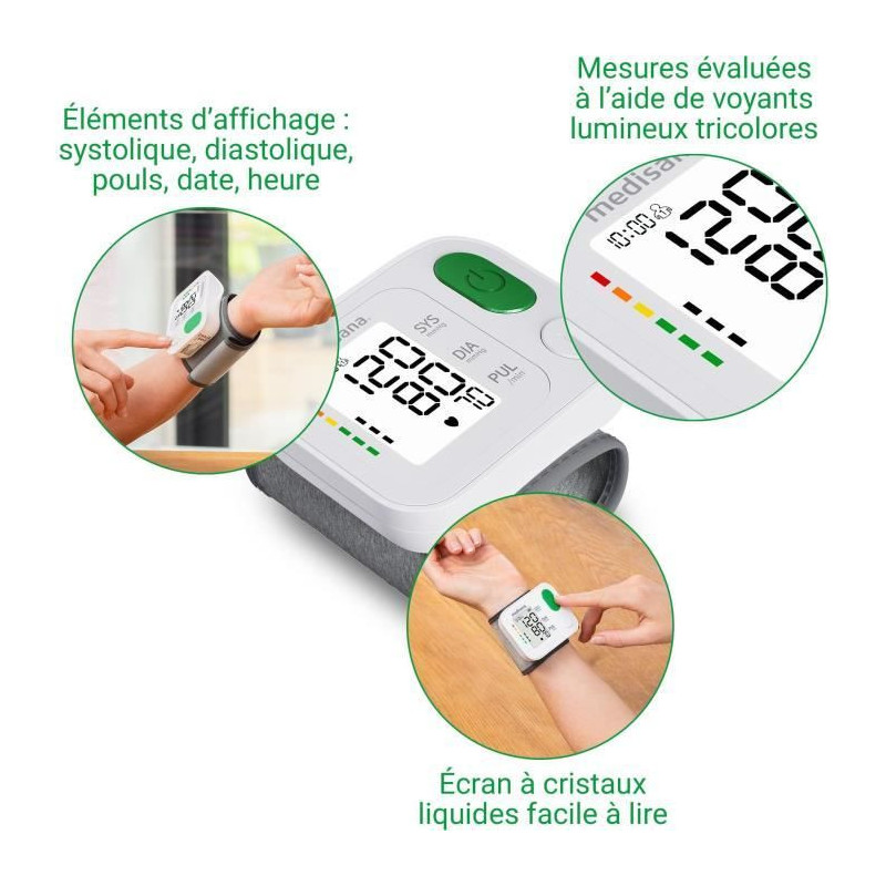 Wrist Blood Pressure Monitor - MEDISANA - BW 345 - Arrhythmia Measurem