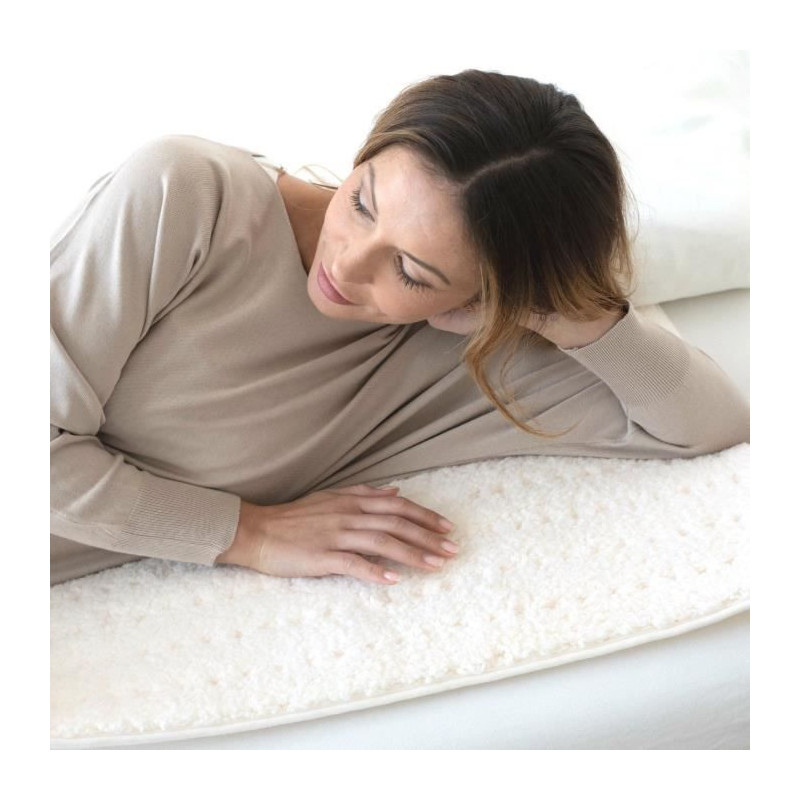 Extra soft heated fleece mattress topper - MEDISANA - HU 672 - Bed war