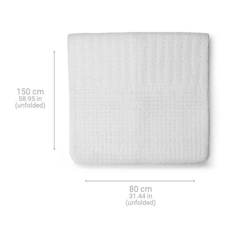Extra soft heated fleece mattress topper - MEDISANA - HU 672 - Bed war