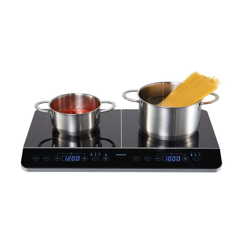 Tabletop induction hob - MEDION - MD 15324 - 2 burners - L 60.3 x D 35