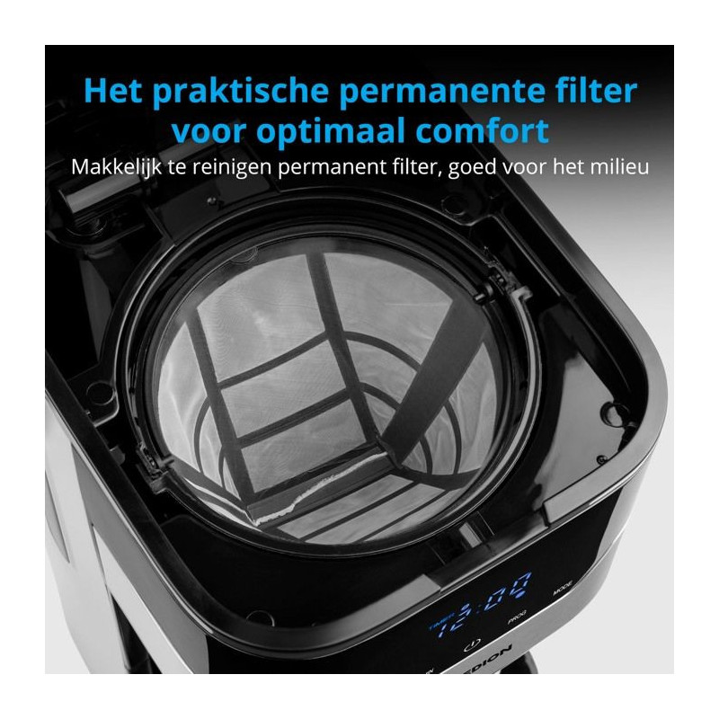 Programmable filter coffee maker with carafe - MEDION - MD 18458 - iso