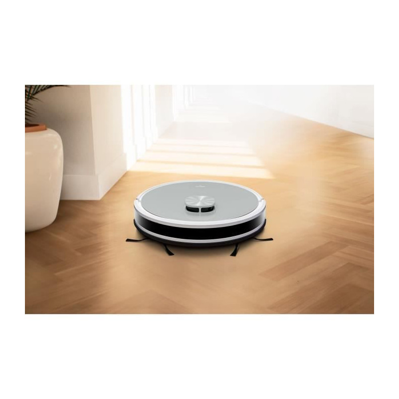 MEDION X21 SW - Robot Vacuum Cleaner with Drain Station - Laser Naviga