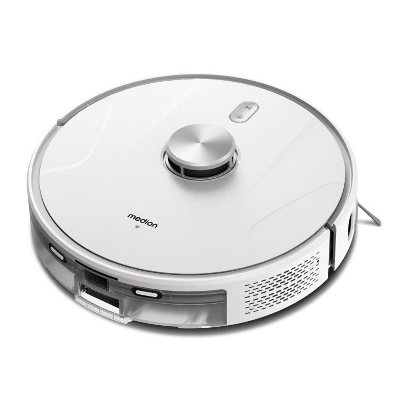 MEDION X41 SW+ - Robot Vacuum Cleaner with Emptying Station - 200 min