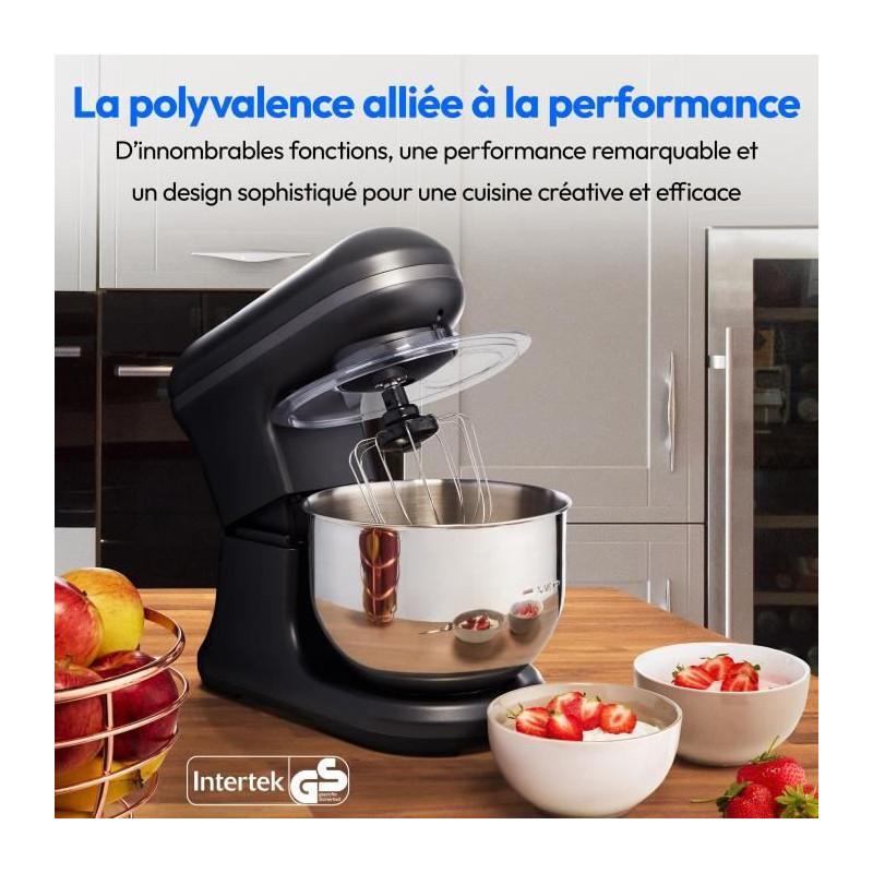 Pastry robot - MEDION - MD18420 - 1200 W - 5 L - 8 speeds - Ice cream