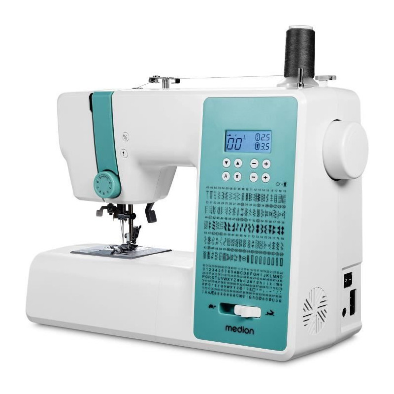 Digital Sewing Machine - MEDION - SD 36 - 38W - 270 Stitches - 700 rpm