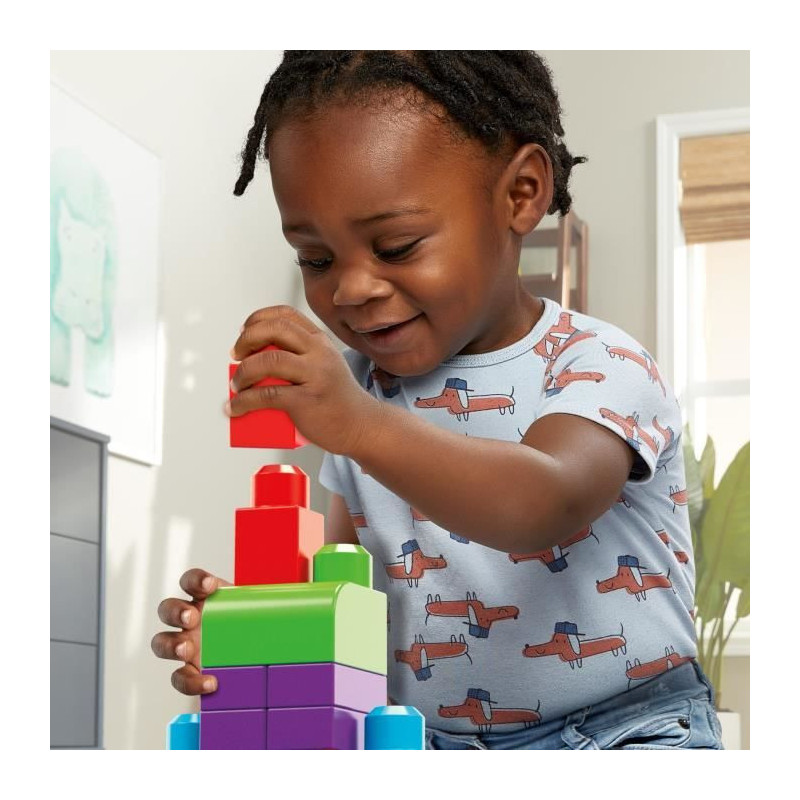 MEGABLOKS First Builders - Classic Medium Bag - 60 Blocks