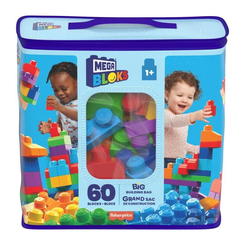 MEGABLOKS First Builders - Classic Medium Bag - 60 Blocks