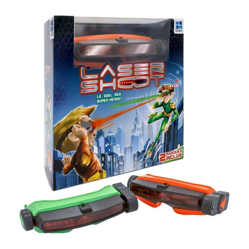 Board game - MEGABLEU - Laser Shoot - Laser duel with masks and lives