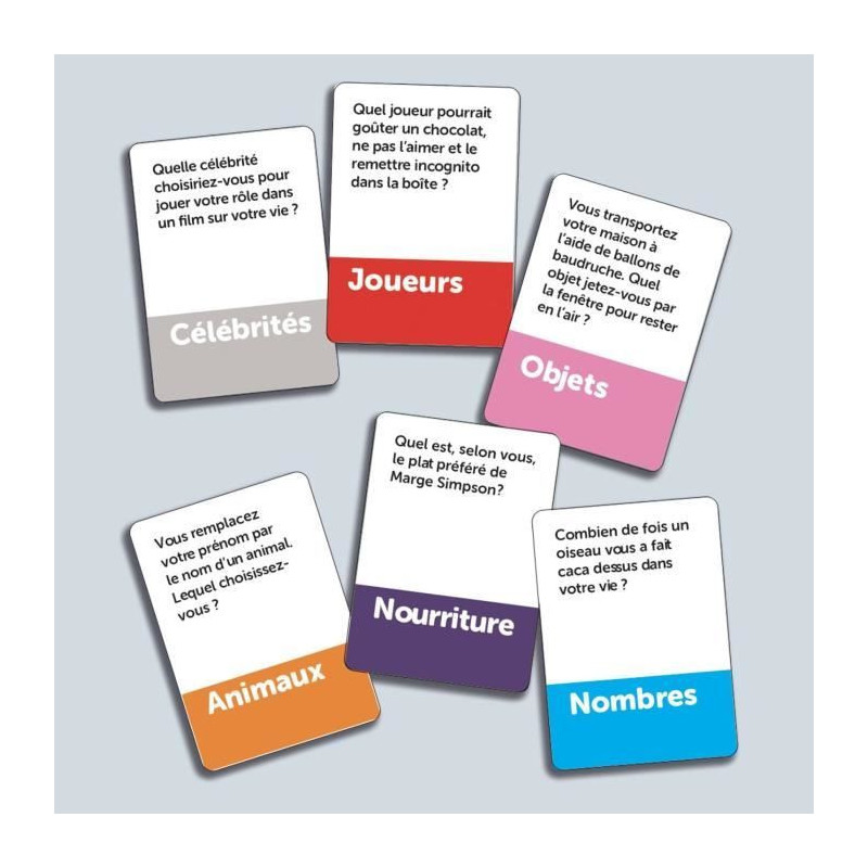 Crazy Questions to Ask Your Friends - Party Game - MEGABLEU - Ages 14+