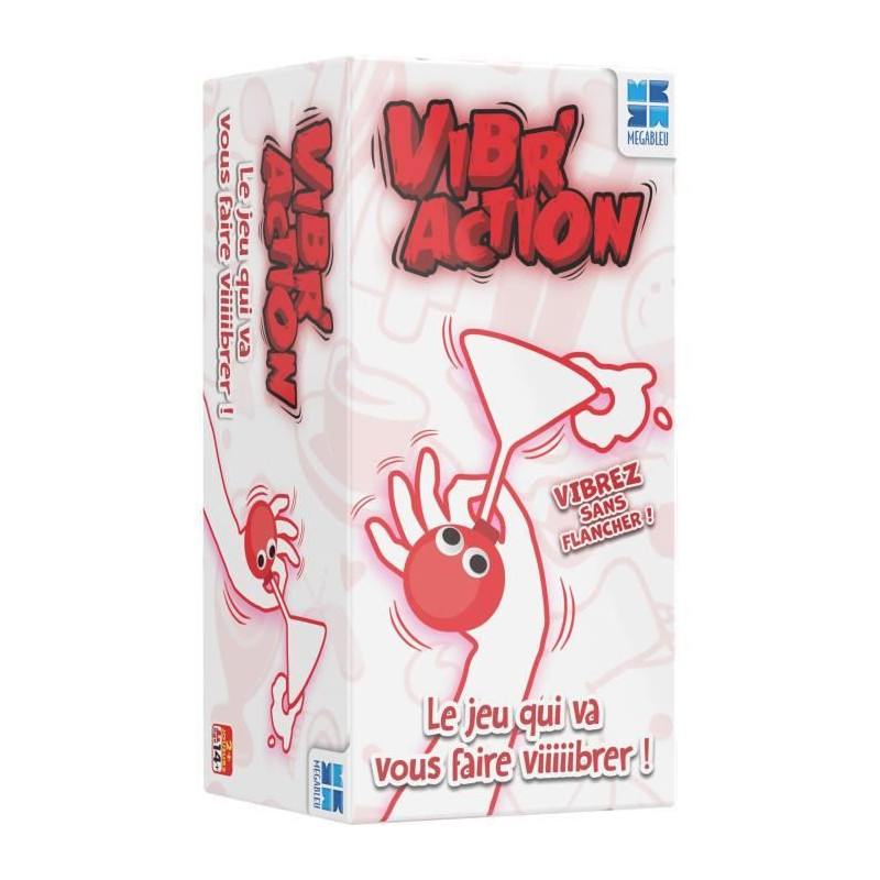 Board game - MEGABLEU - Vibr'Action - 200 vibrating challenges to take