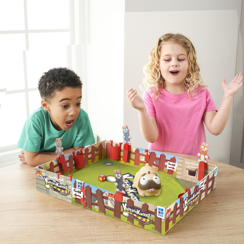 Board game - MEGABLEU - Chat'Panic - Move your cat forward, avoid the