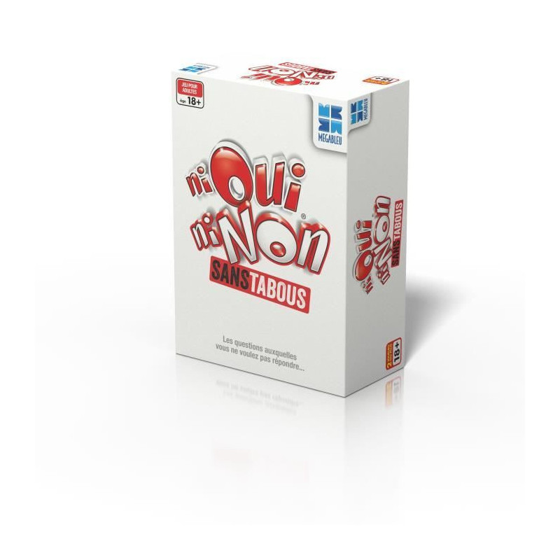 Ni Oui Ni Non Sans Tabous - Board game - Megableu - From 18 years old