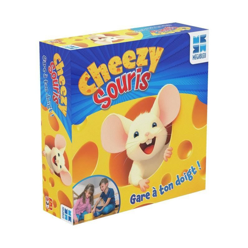 CHEEZY MOUSE - Board game - MEGABLEU - From 3 years old