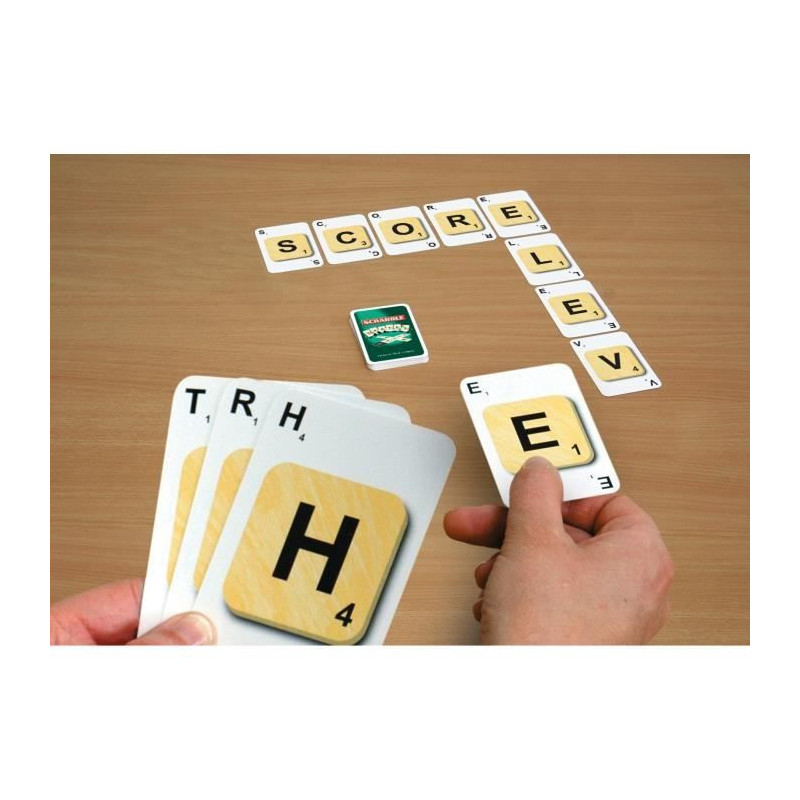 Scrabble cards - 3 games in 1 - MEGABLEU