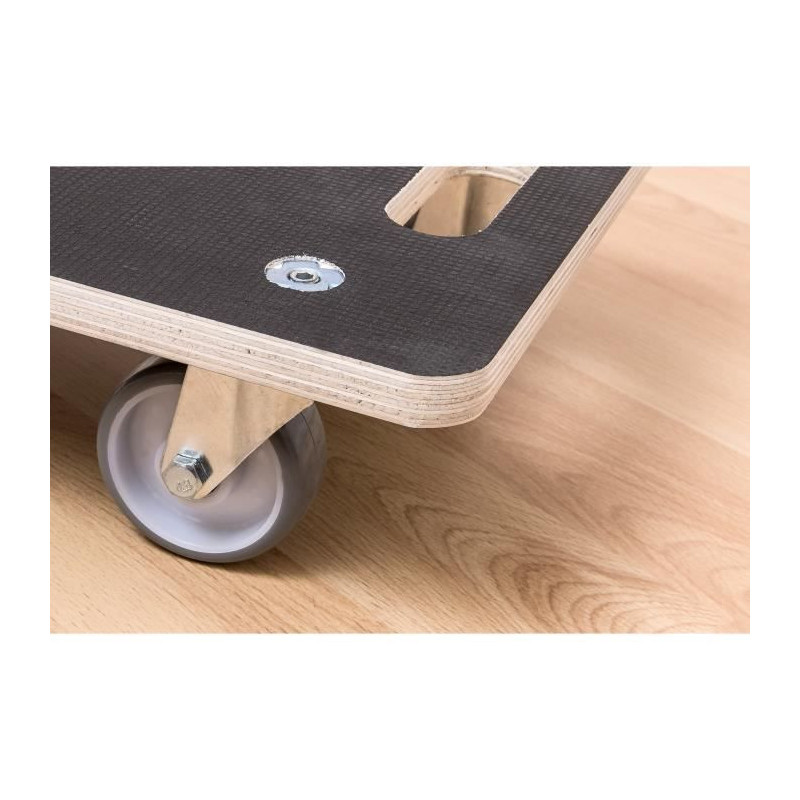 MEISTER Warehouse trolley with wheels 590 x 290 mm 200 kg